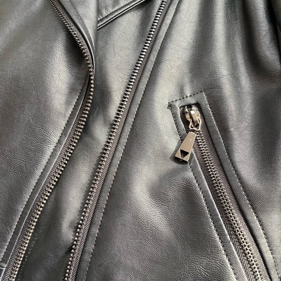 Guess Faux Leather Jacket size S - Picture 3 of 7